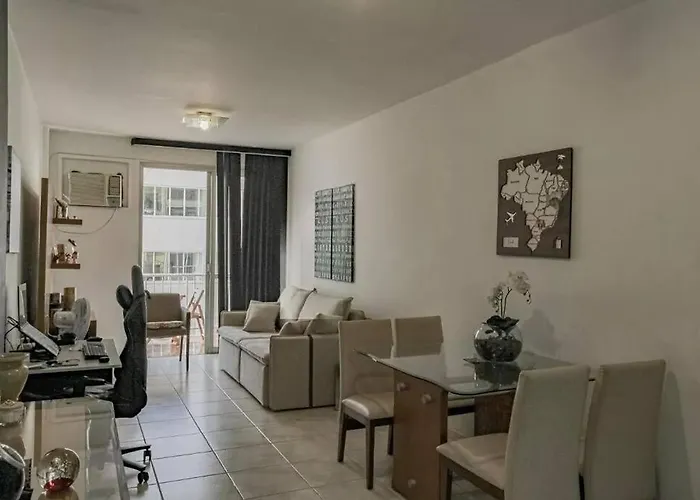 Copacabana Flat Com Varanda E Garagem Rio de Janeiro